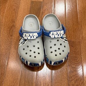 CROCS Star Wars Kids Clogs - Gray and Blue